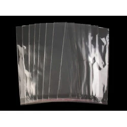 Pungi cu clapetă adezivă, 26x40 cm - Transparent (100 Bucăți)