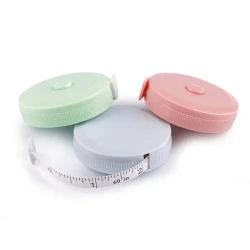 Ruletă croitorie, lungime 150 cm - Mix pastelat (12 Bucăți)