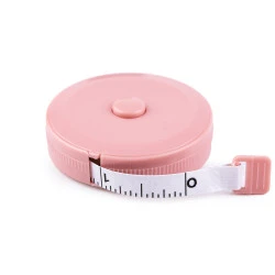 Ruletă croitorie, lungime 150 cm - Roz (1 Bucată)