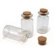 Sticluță cu dop de plută, 20x40 mm - Transparent (4 Fiole) Sticluță cu dop de plută, 20x40 mm - Transparent (4 Fiole)