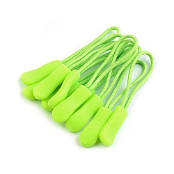 Trăgător fermoar - Verde neon (10 Bucăți)