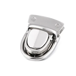 Închizătoare geantă 30x40 mm - Nichel (1 Set)