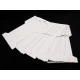 Card expunere panglici / șnururi,  6,6x11,5 cm - Alb (300 Bucăți)