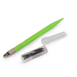 Cutter de precizie tip bisturiu cu 12 rezerve - Culoare aleatorie (1 Bucată)