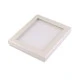 Cutie cu capac transparent, capitonată, 16x19 cm - Negru (1 Bucată) Cutie cu capac transparent, capitonată, 16x19 cm - Negru (1 Bucată)