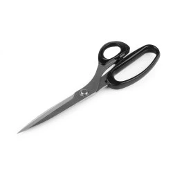 Foarfecă de croitorie, lungime 25 cm - Negru (1 Bucată)
