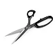 Foarfecă de croitorie, lungime 25 cm - Negru (1 Bucată)