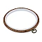 Gherghef / ramă pentru broderie flexi, ø16 cm - Maro (1 Bucată)