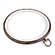 Gherghef / ramă pentru broderie, ø20 cm - Maro (1 Bucată)