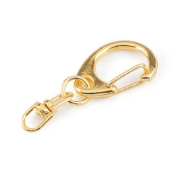 Carabină metalică pivotantă 18x40 mm - Auriu (10 Bucăți)