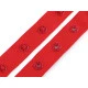Bandă cu capse pentru confecții textile / body, lățime 18 mm - Nude (45 Metri) Bandă cu capse pentru confecții textile / body, lățime 18 mm - Nude (45 Metri)