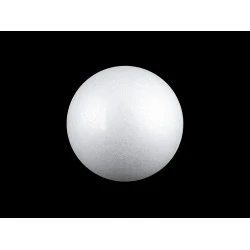 Bile polistiren, ø10 cm - Alb (10 Bucăți)