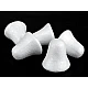 Clopoțel din polistiren, 4,5x5 cm - Alb (20 Bucăți)