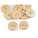 Nasturi lemn, 2 găuri, mărimea 20", 24", 28", 30", 32" - Natural deschis (10 Bucăți)