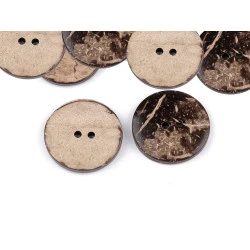 Nasturi cocos, față dublă, mărimea  24