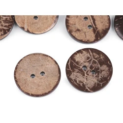 Nasturi cocos, față dublă, mărimea  24