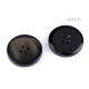 Nasturi plastic, 4 găuri, mărimea 24", 32", 36", 40" - Negru (20 Bucăți)