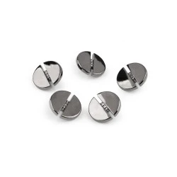 Nasture metalic cu strasuri dimensiunea 28