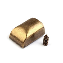 Terminație fermoar - Alamă antică (20 Bucăți)