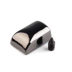 Terminație fermoar - Nichel negru (20 Bucăți)