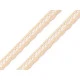 Dantelă bumbac croşetată, lățime 10 mm - Alb (30 Metri)