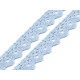 Dantelă bumbac croşetată, lățime 15 mm - Gri neutral (27 Metri)
