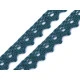 Dantelă bumbac croşetată, lățime 15 mm - Gri neutral (27 Metri)