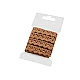 Dantelă bumbac croşetată, lățime 15 mm - Alb (1 Card)