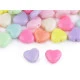 Mărgele plastic - stea, inimă, floare, 20 g - Mix (1 Sac)