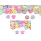 Mărgele plastic - stea, inimă, floare, 20 g - Mix (1 Sac)
