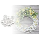 Perle decorative, fără orificiu, ø10 mm - Verde deschis (30 Bucăți)