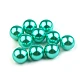 Perle decorative, fără orificiu, ø10 mm - Verde deschis (30 Bucăți)