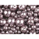 Perle sticlă lucioase, mix mărimi, ø4-12 mm - Violet (500 Grame)