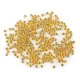 Mărgele metalice, ø3 mm - Auriu (500 Grame)