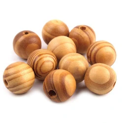 Mărgele din lemn strip, ø20 mm - Pin (450 Bucăți)