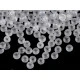 Mărgele nisip preciosa, 6/0 - 4mm - Alb lăptos (20 Grame)
