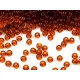 Mărgele nisip preciosa, 8/0 - 3mm - Roșu (20 Grame)