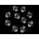 Mărgele plastic romboide sun, 8x8 mm - Transparent (300 Grame) Mărgele plastic romboide sun, 8x8 mm - Transparent (300 Grame)