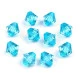 Mărgele plastic romboide sun, 8x8 mm - Transparent (300 Grame) Mărgele plastic romboide sun, 8x8 mm - Transparent (300 Grame)