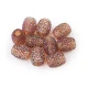 Mărgele ovale cu gaură mare, 13x15 mm - Alb (10 Bucăți)