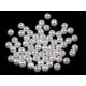 Perle plastic glance, ø5 mm - Alb (250 Grame) Perle plastic glance, ø5 mm - Alb (250 Grame)