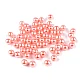 Perle plastic glance, ø8 mm - Roz (20 Grame)