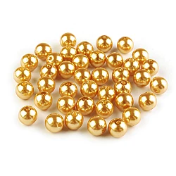 Perle plastic glance, ø8 mm - Auriu clasic (20 Grame)