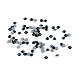 Strasuri de lipit la cald - hotfix ss10 - Verde închis (18 Grame)