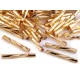 Mărgele tubulare răsucite preciosa, 20 mm - Argintiu (400 Grame)