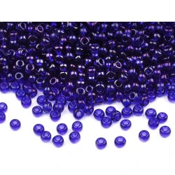 Mărgele nisip preciosa, 10/0 - 2,3 mm - Albastru regal (20 Grame)