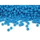 Mărgele nisip preciosa, 10/0 - 2,3 mm - Bleu albăstrea (20 Grame)