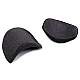 Pernițe pentru umeri, grosime 2 cm - Negru (100 Perechi)