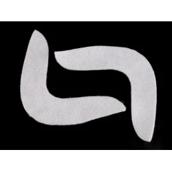 Întăritură mâneci s, m, l - Alb (1 Pereche)