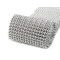 Bandă decorativă cu perle, lățime 50 mm - Argintiu (9 Metri)